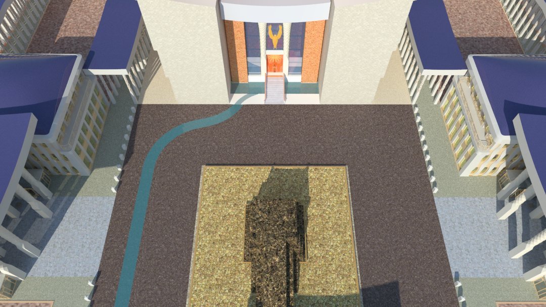 Ezekiel's Temple.