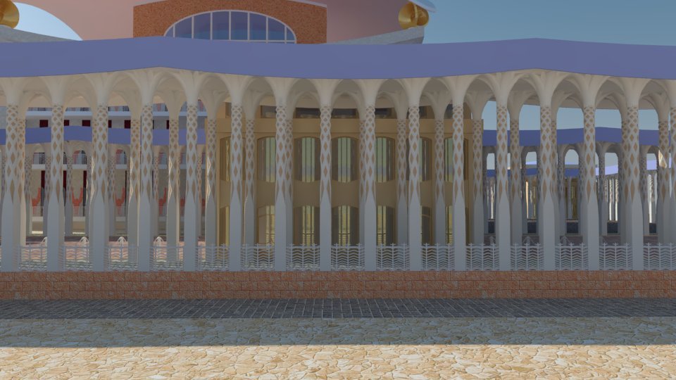 Building for kohanim, type B.